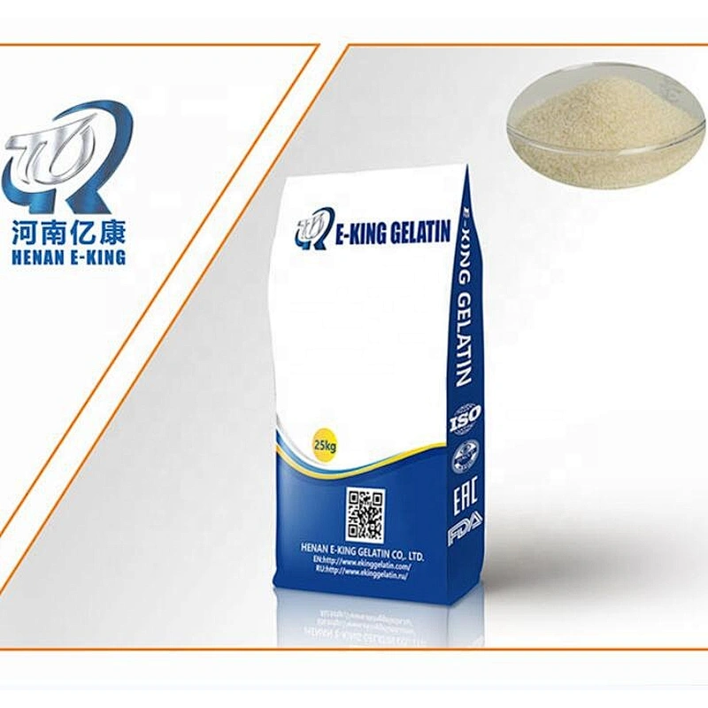 220bloom Food Additive bovine halal Gelatin powder Food Grade Bulk Gelatin for Jelly 25Kg/Bag